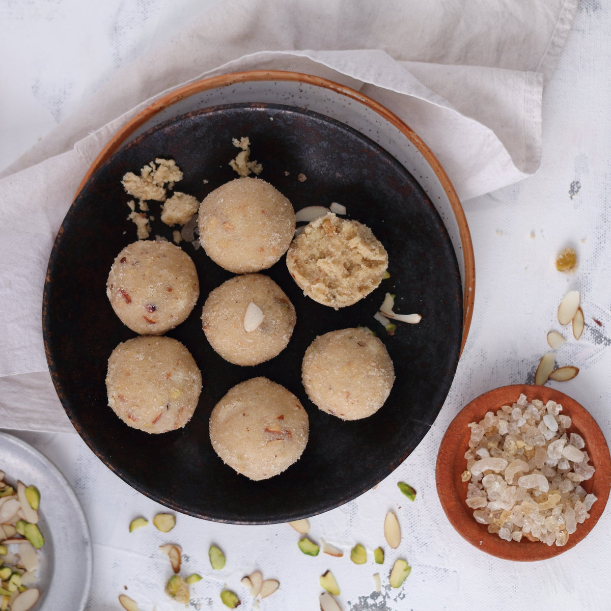 Almond House Gound Laddu | Grocsy