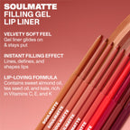 MORPHE Soulmatte Filling Gel Lip Liner - Compatible | Grocsy