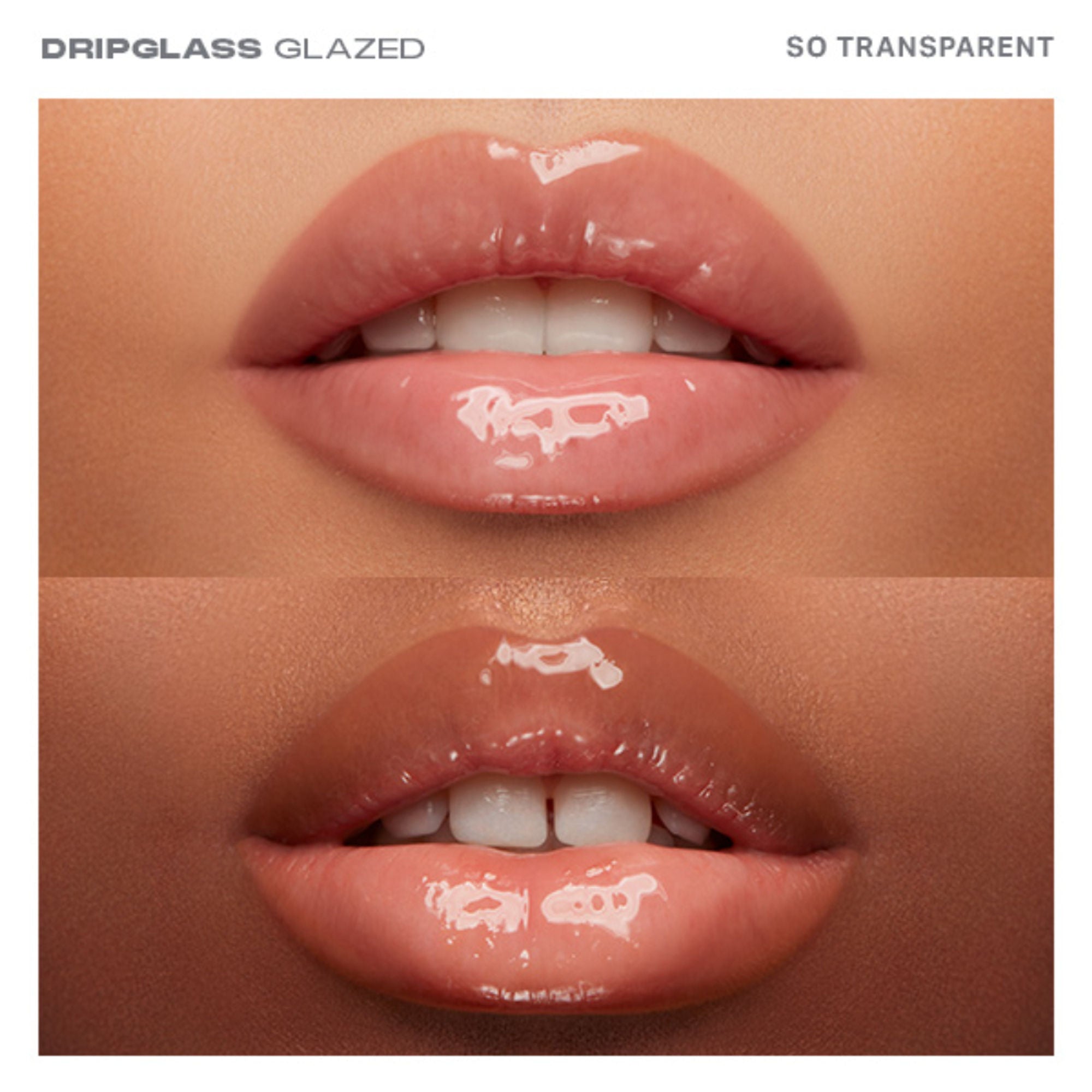 MORPHE Dripglass Glazed High Shine Lip Gloss - So Transparent | Grocsy