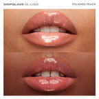 MORPHE Dripglass Glazed High Shine Lip Gloss - Polished Peach | Grocsy