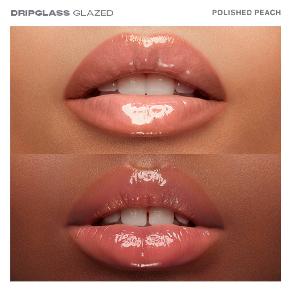MORPHE Dripglass Glazed High Shine Lip Gloss - Polished Peach | Grocsy
