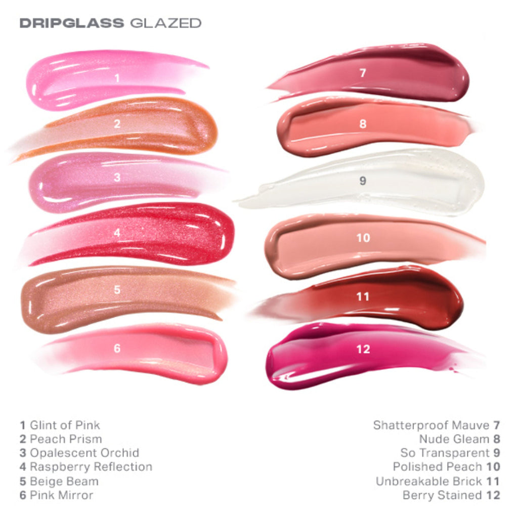 MORPHE Dripglass Glazed High Shine Lip Gloss - Polished Peach | Grocsy
