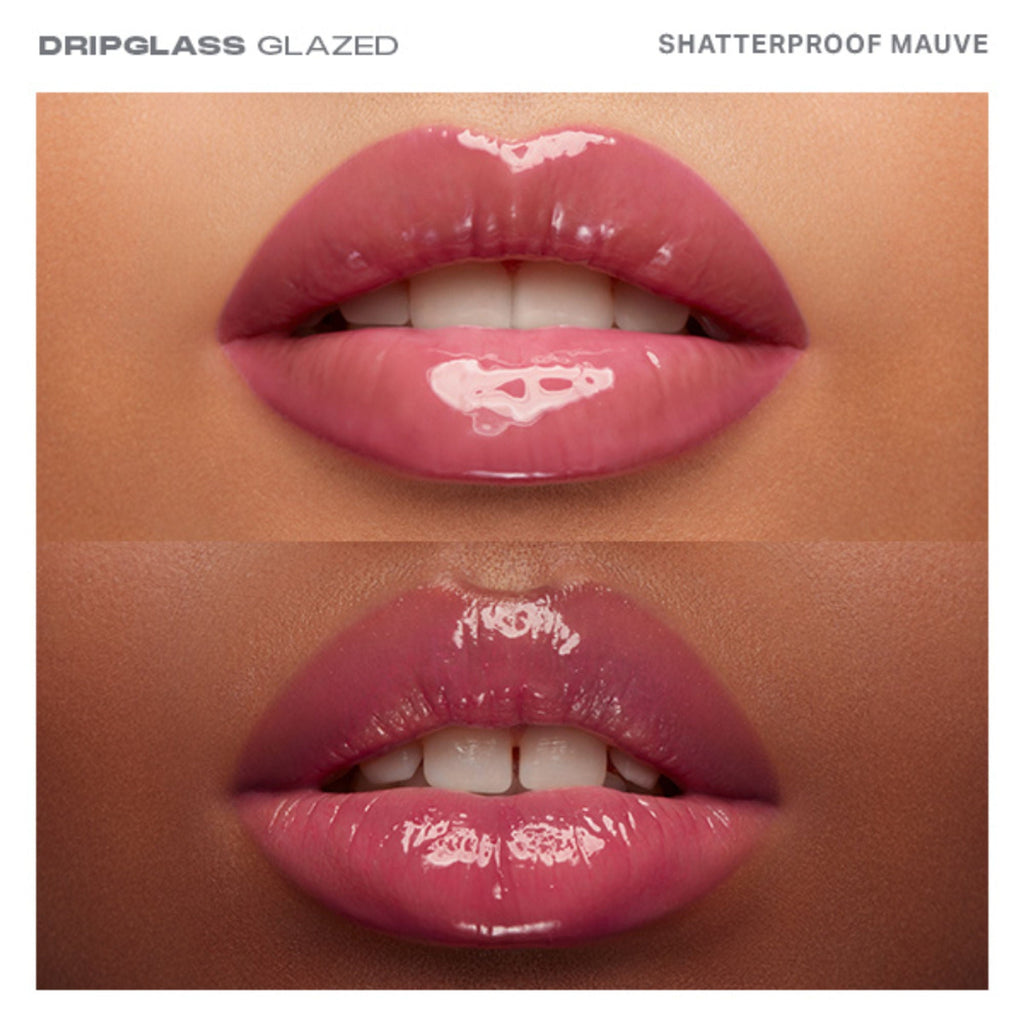 MORPHE Dripglass Glazed High Shine Lip Gloss - Shatterproof Mauve | Grocsy
