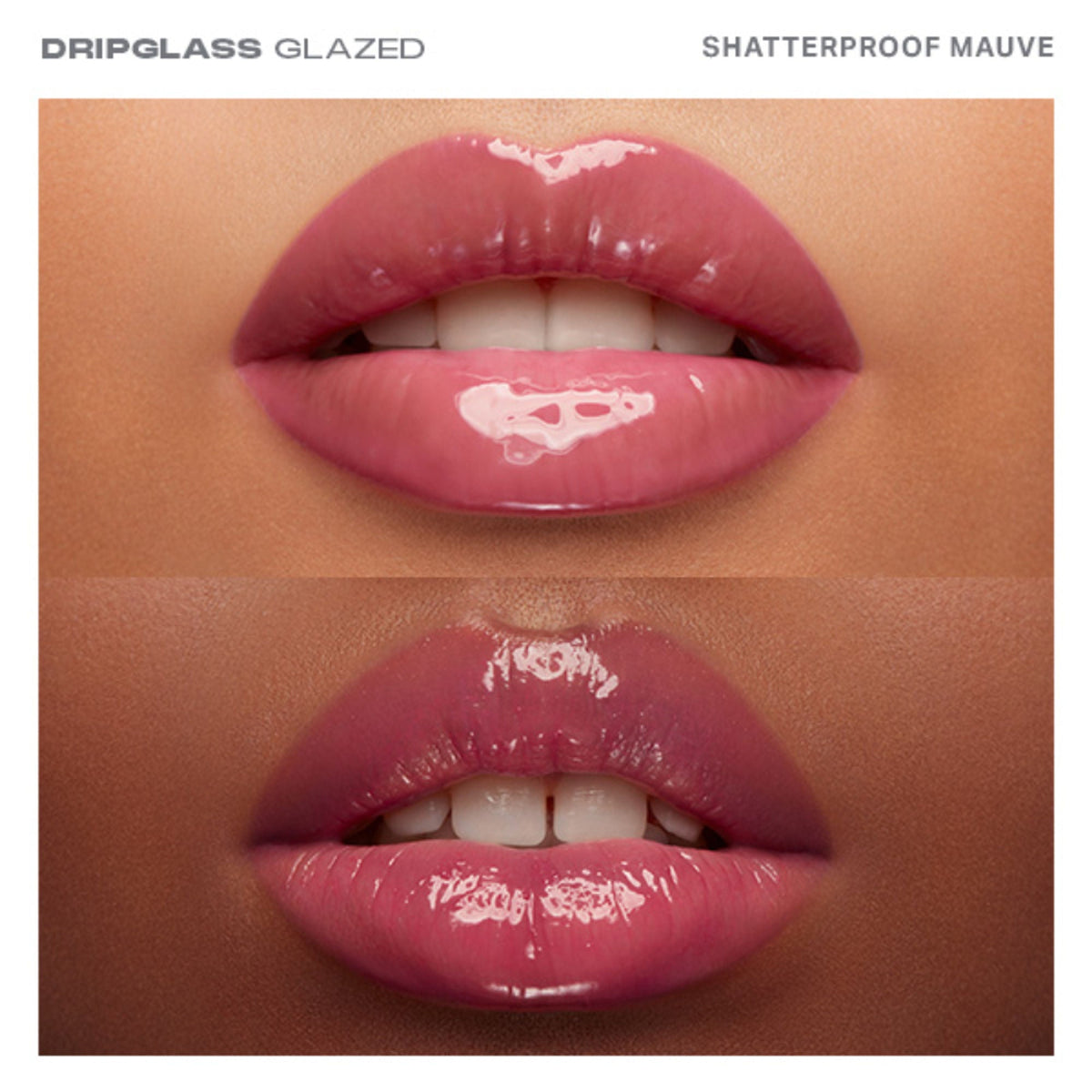 MORPHE Dripglass Glazed High Shine Lip Gloss - Shatterproof Mauve | Grocsy