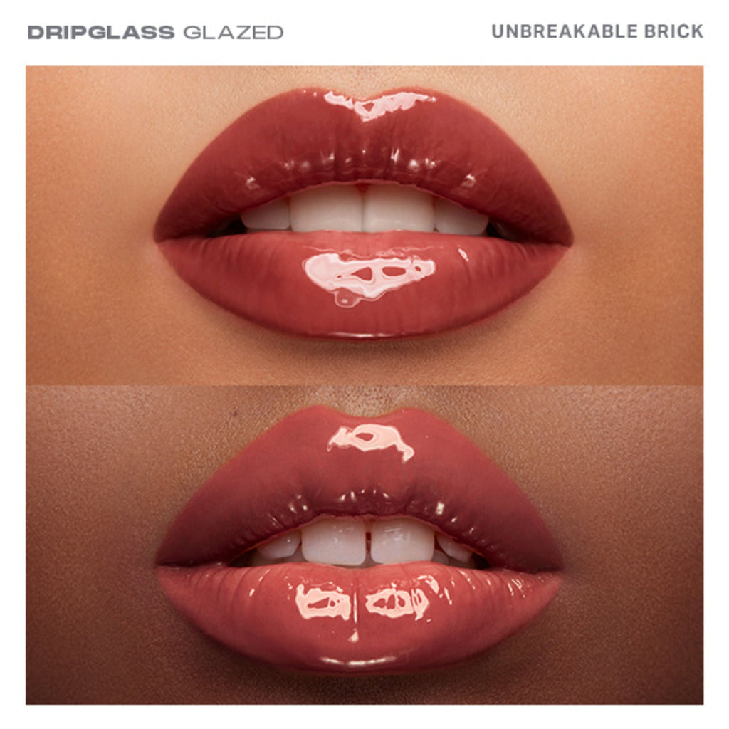 MORPHE Dripglass Glazed High Shine Lip Gloss - Unbreakable Brick | Grocsy