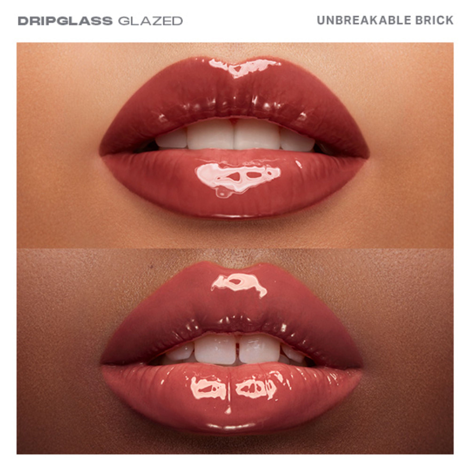 MORPHE Dripglass Glazed High Shine Lip Gloss - Unbreakable Brick | Grocsy