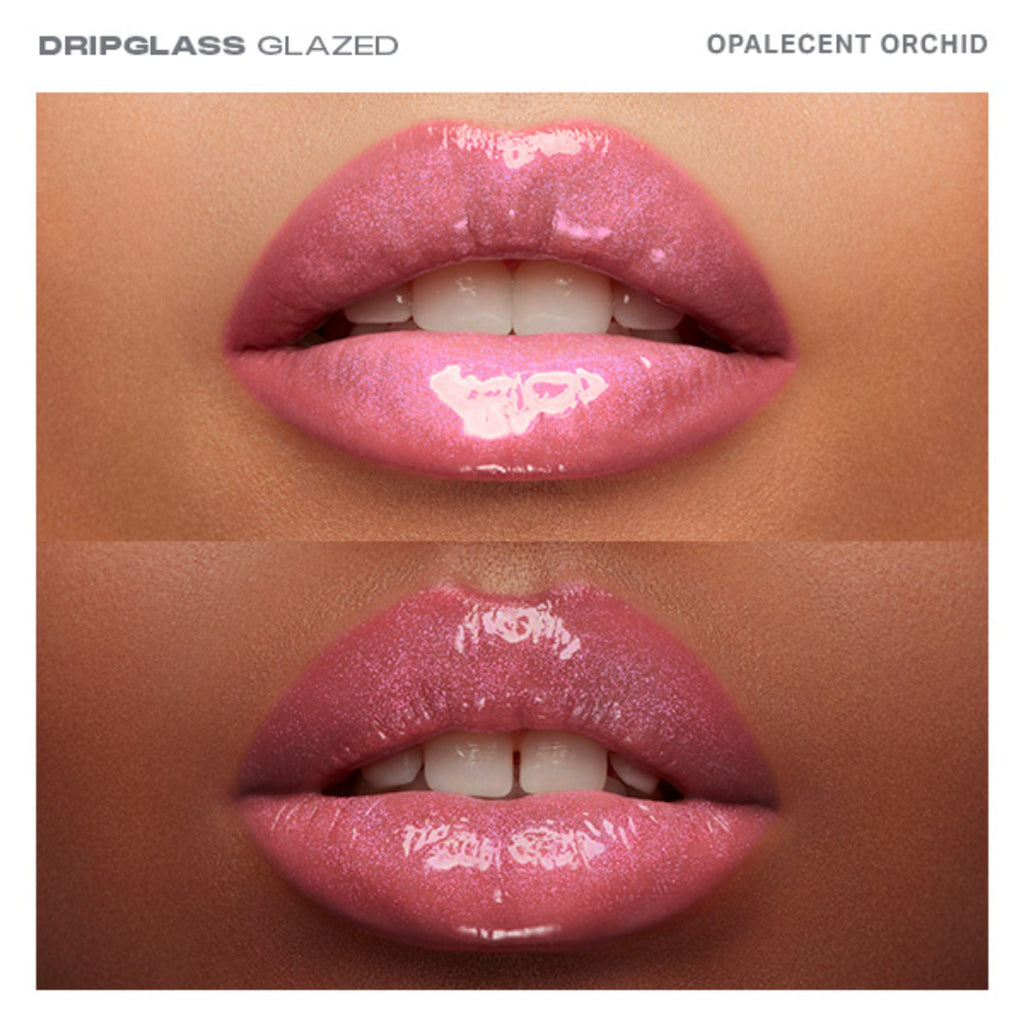 MORPHE Dripglass Glazed High Shine Lip Gloss - Opalescent Orchid | Grocsy
