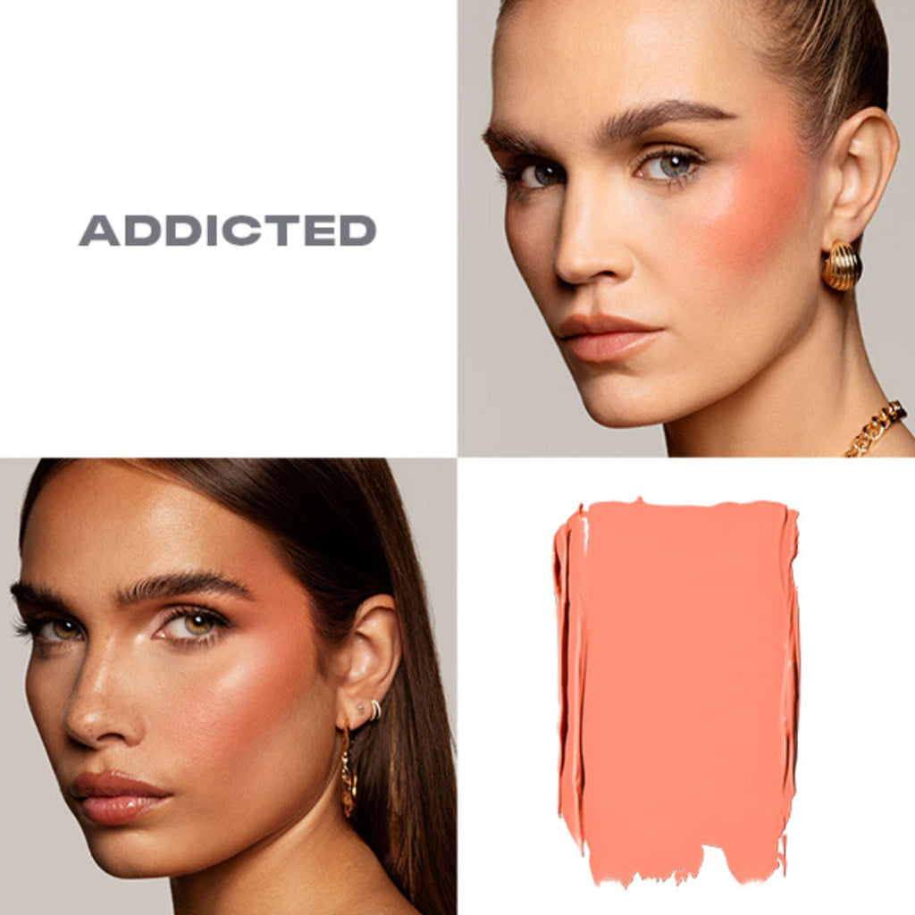 MORPHE Huephoric Rush 3-In-1 Silk Blush - Addicted | Grocsy