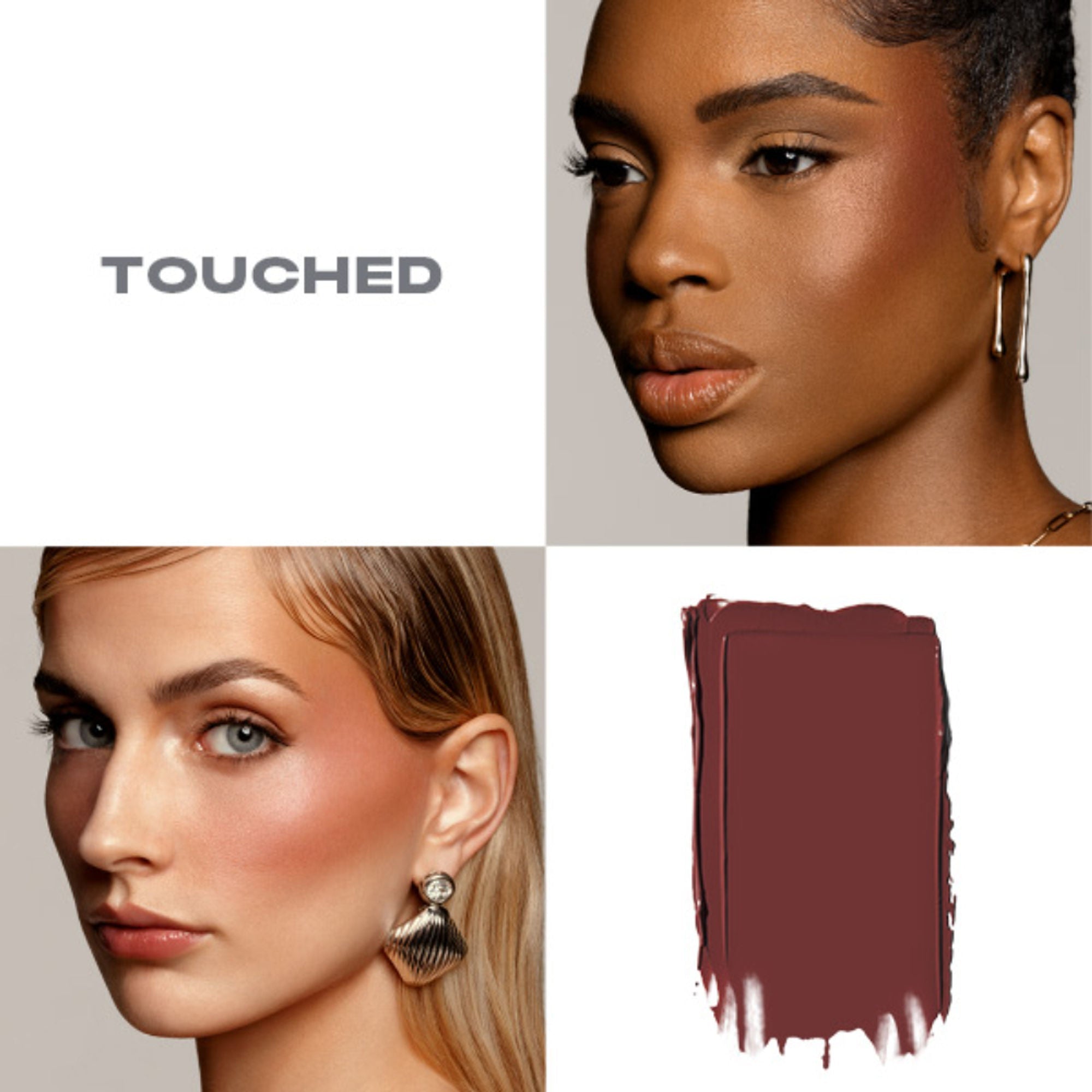 MORPHE Huephoric Rush 3-In-1 Silk Blush - Touched | Grocsy