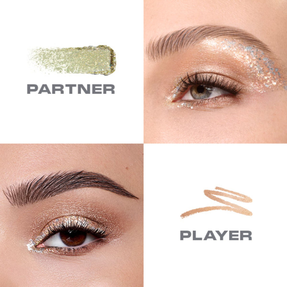MORPHE Mixed Signals Dual Ended Cream & Liquid Shadow Stick - Partner Player | Grocsy