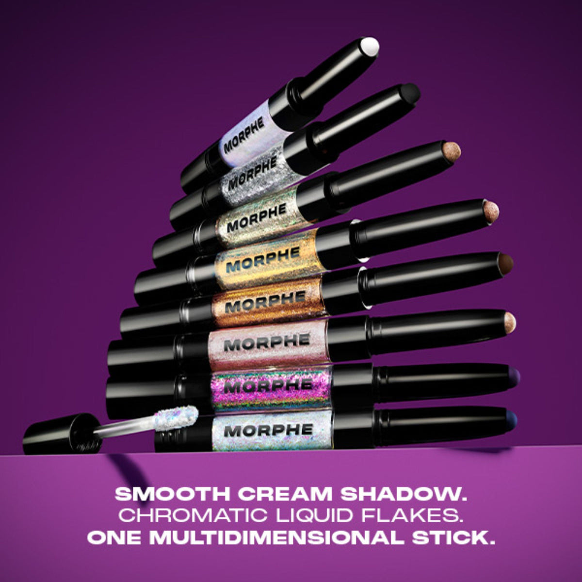 MORPHE Mixed Signals Dual Ended Cream & Liquid Shadow Stick - Forever Fling | Grocsy