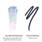MORPHE Mixed Signals Dual Ended Cream & Liquid Shadow Stick - Flirtatious Faithful | Grocsy