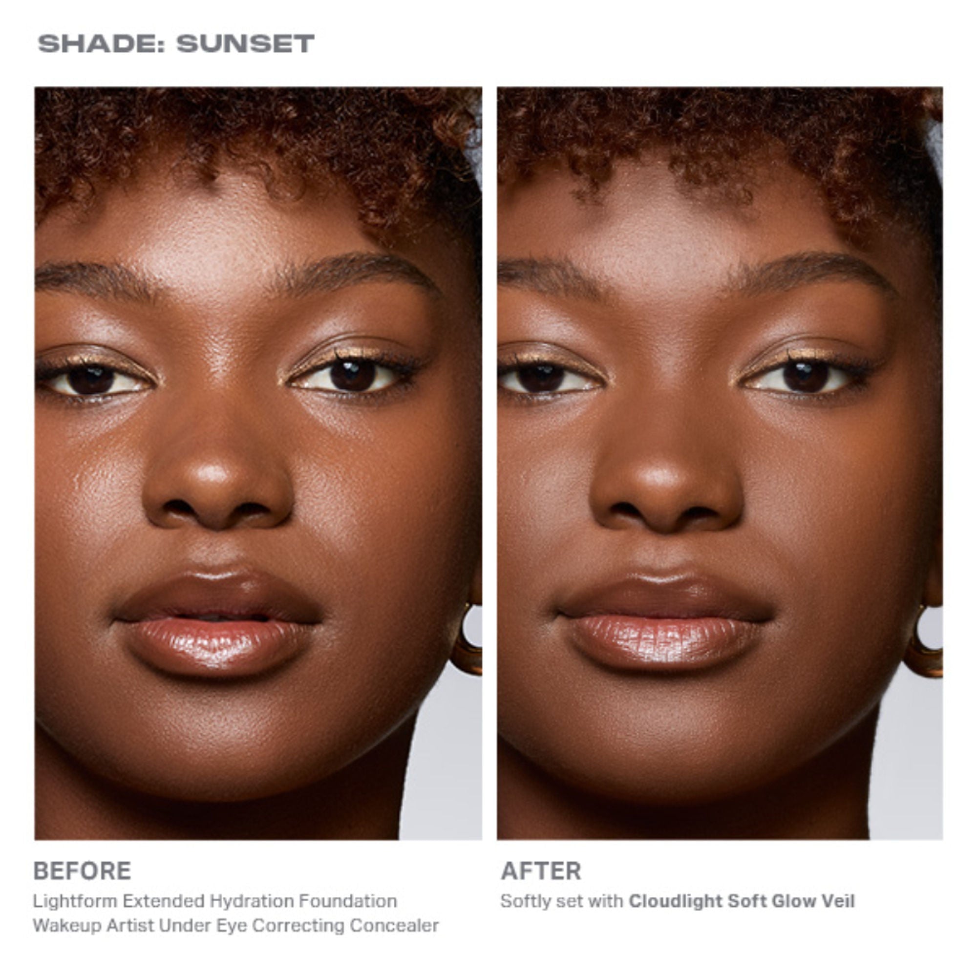 MORPHE Cloudlight Soft Glow Veil - Sunset | Grocsy
