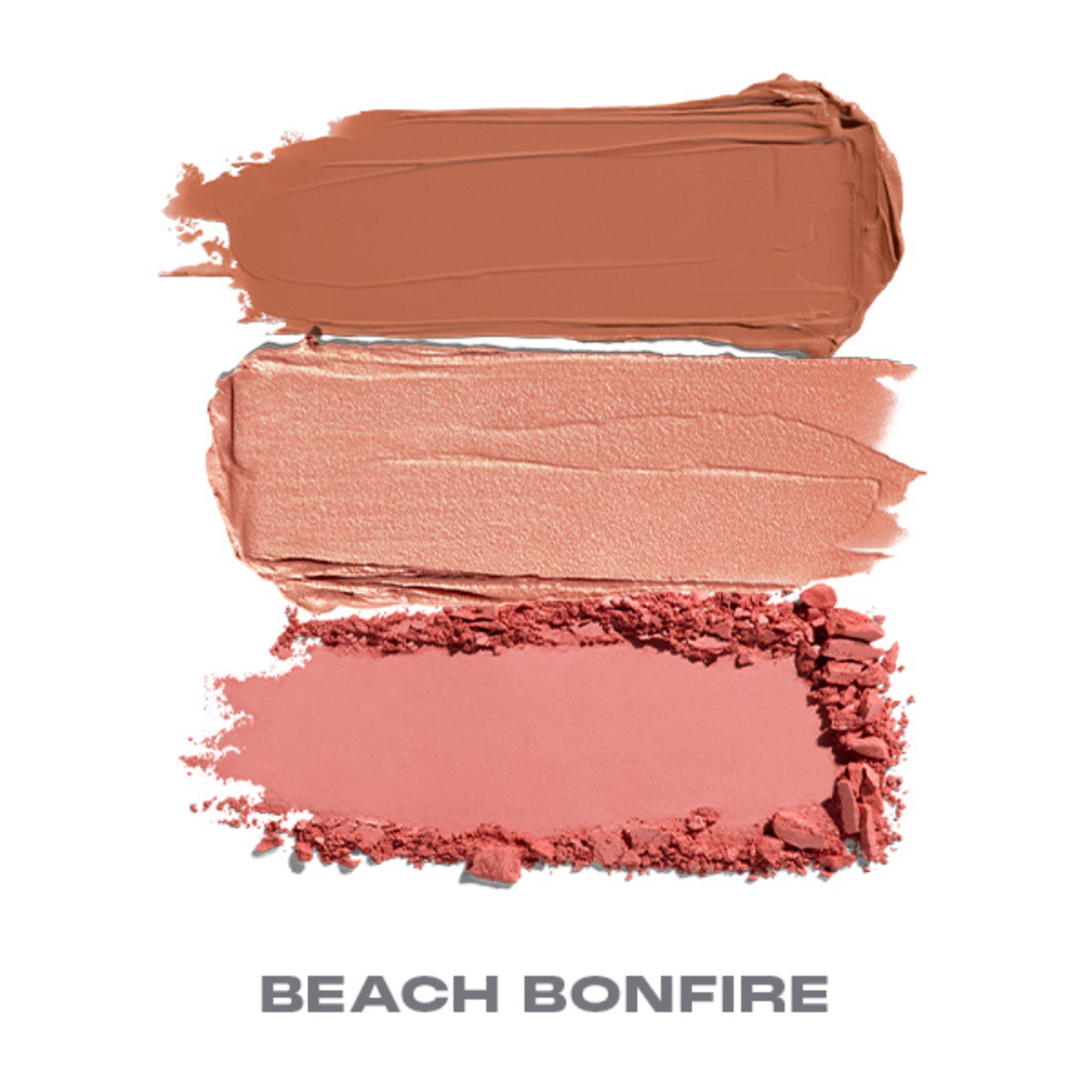 MORPHE Cheek Thrills Multi Finish Face Trio - Beach Bonfire | Grocsy