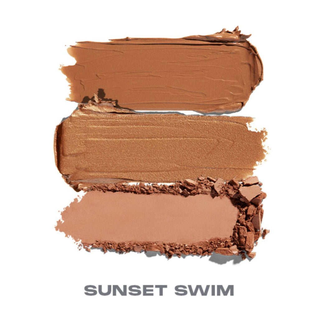 MORPHE Cheek Thrills Multi Finish Face Trio - Sunset Swim | Grocsy