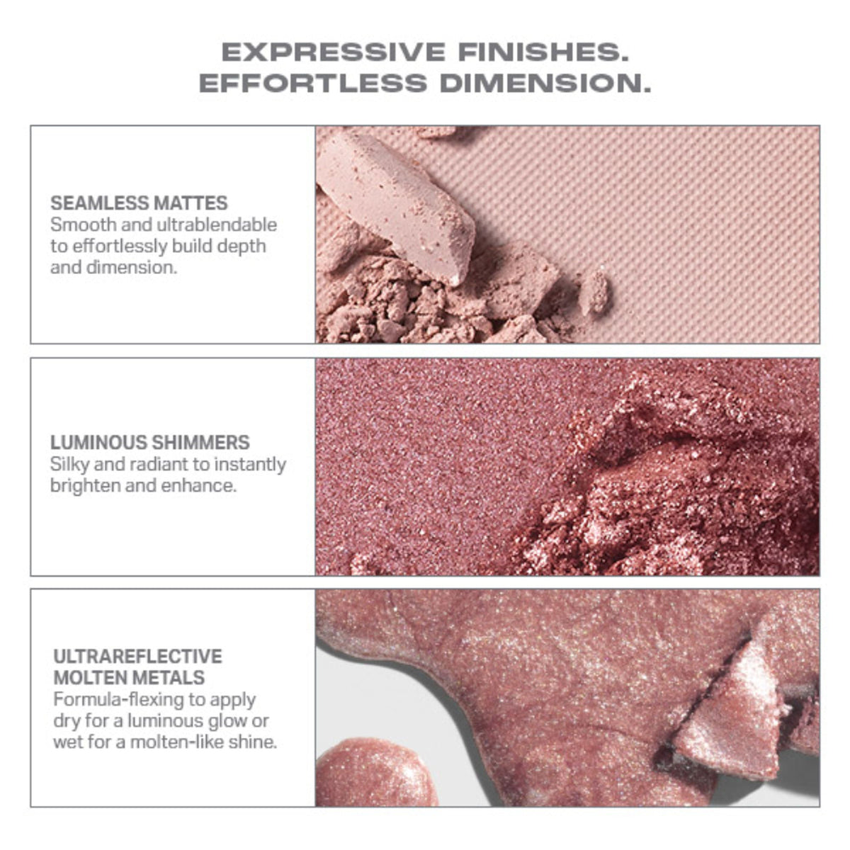 MORPHE Chromaplus 6-Pan Eyeshadow Palette - Cyber Chrome | Grocsy