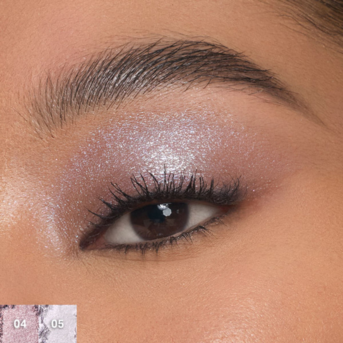 MORPHE Chromaplus 6-Pan Eyeshadow Palette - Cyber Chrome | Grocsy