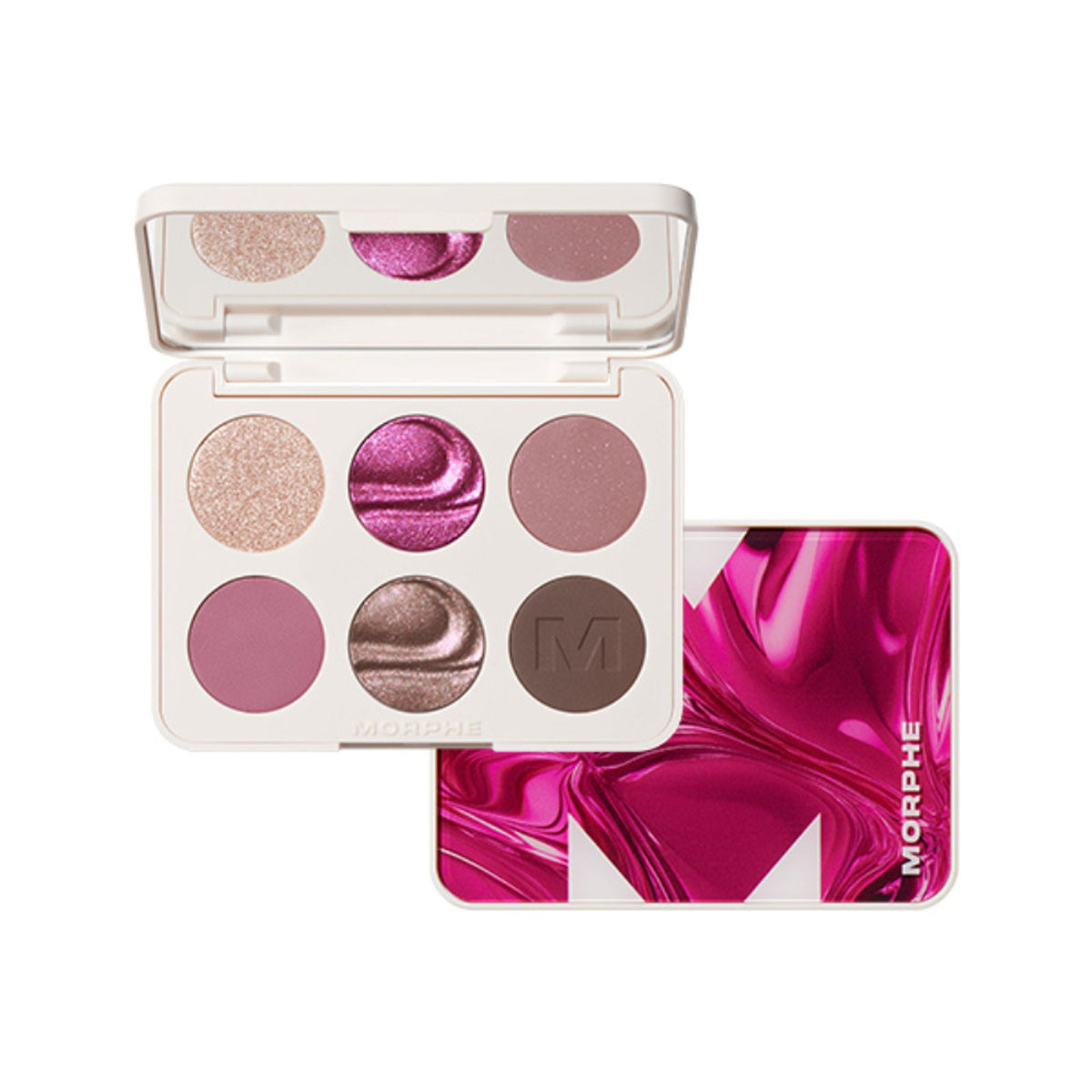 MORPHE Chromaplus 6-Pan Eyeshadow Palette - Love Byte | Grocsy