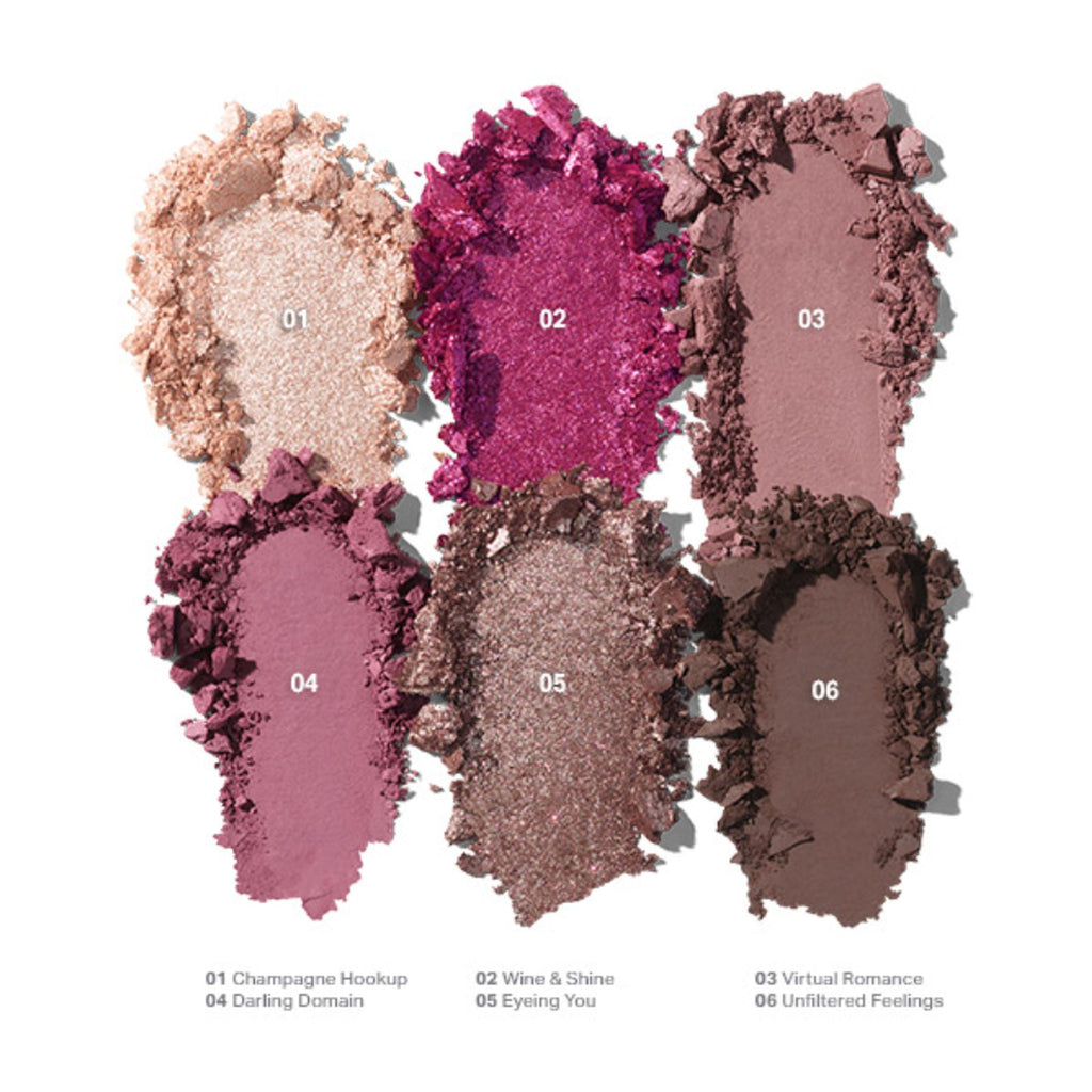 MORPHE Chromaplus 6-Pan Eyeshadow Palette - Love Byte | Grocsy