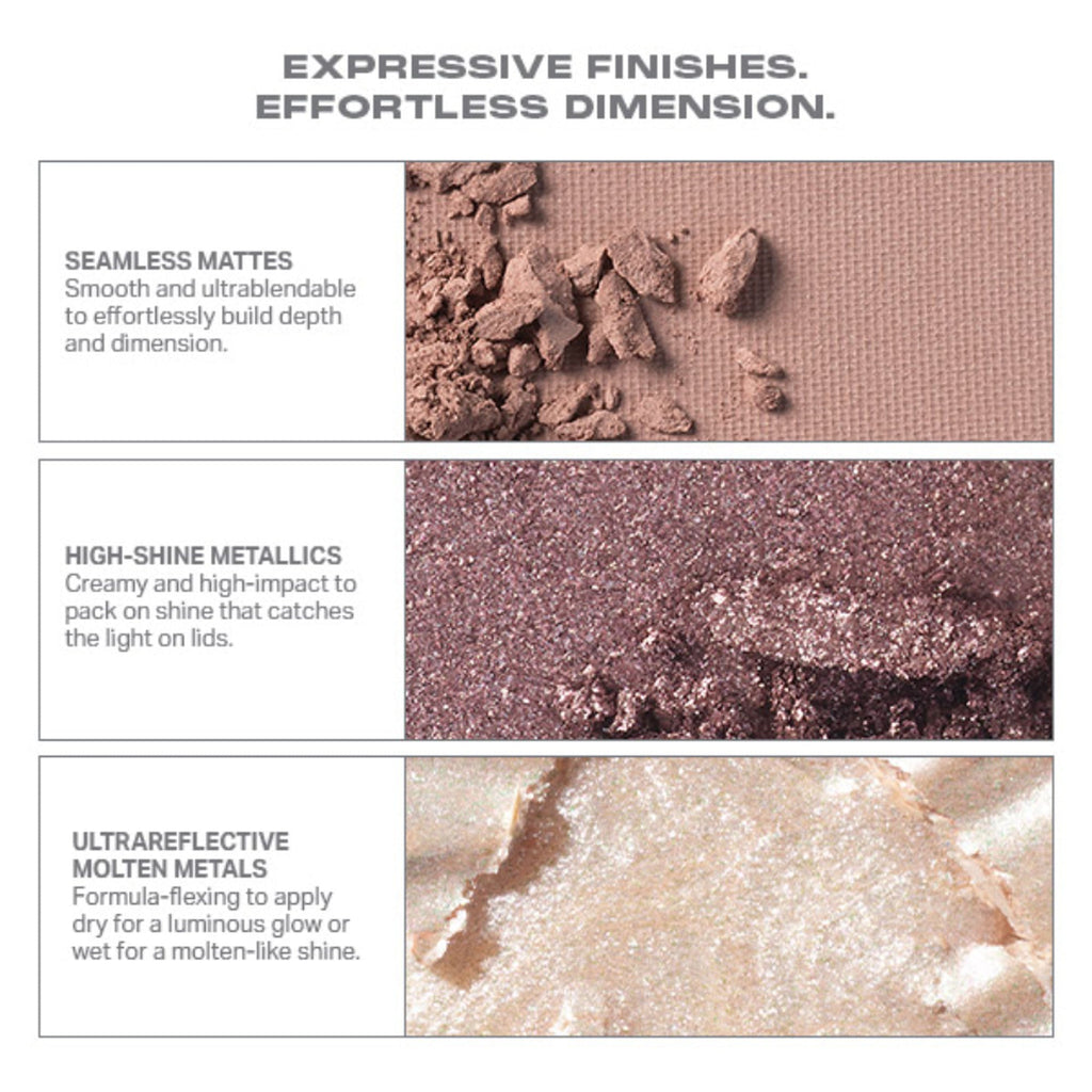 MORPHE Chromaplus 6-Pan Eyeshadow Palette - Rich Glitch | Grocsy