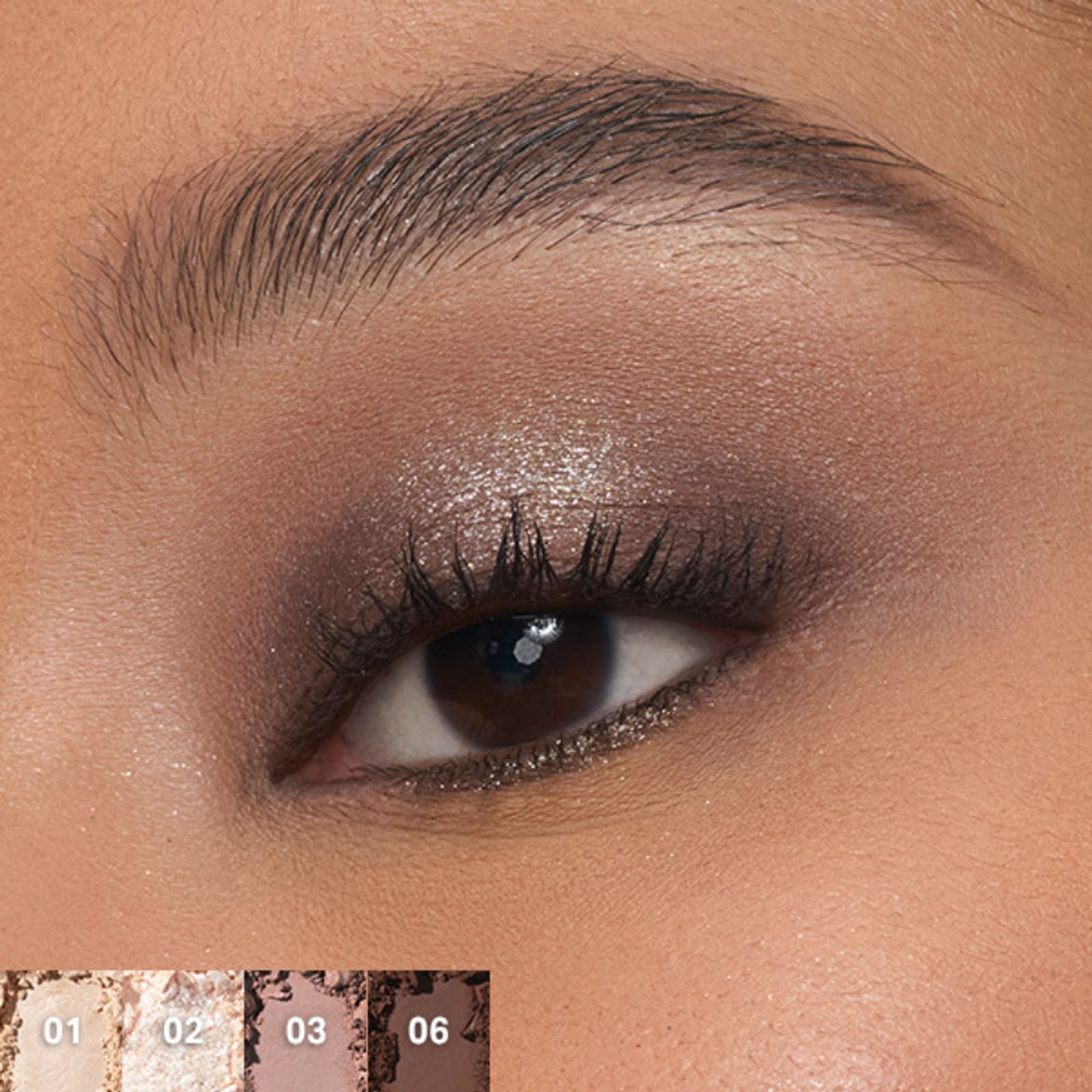 MORPHE Chromaplus 6-Pan Eyeshadow Palette - Rich Glitch | Grocsy
