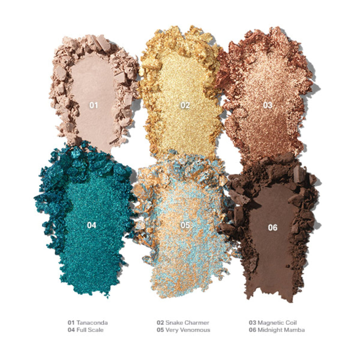 MORPHE Chromaplus 6-Pan Eyeshadow Palette - Python Code | Grocsy
