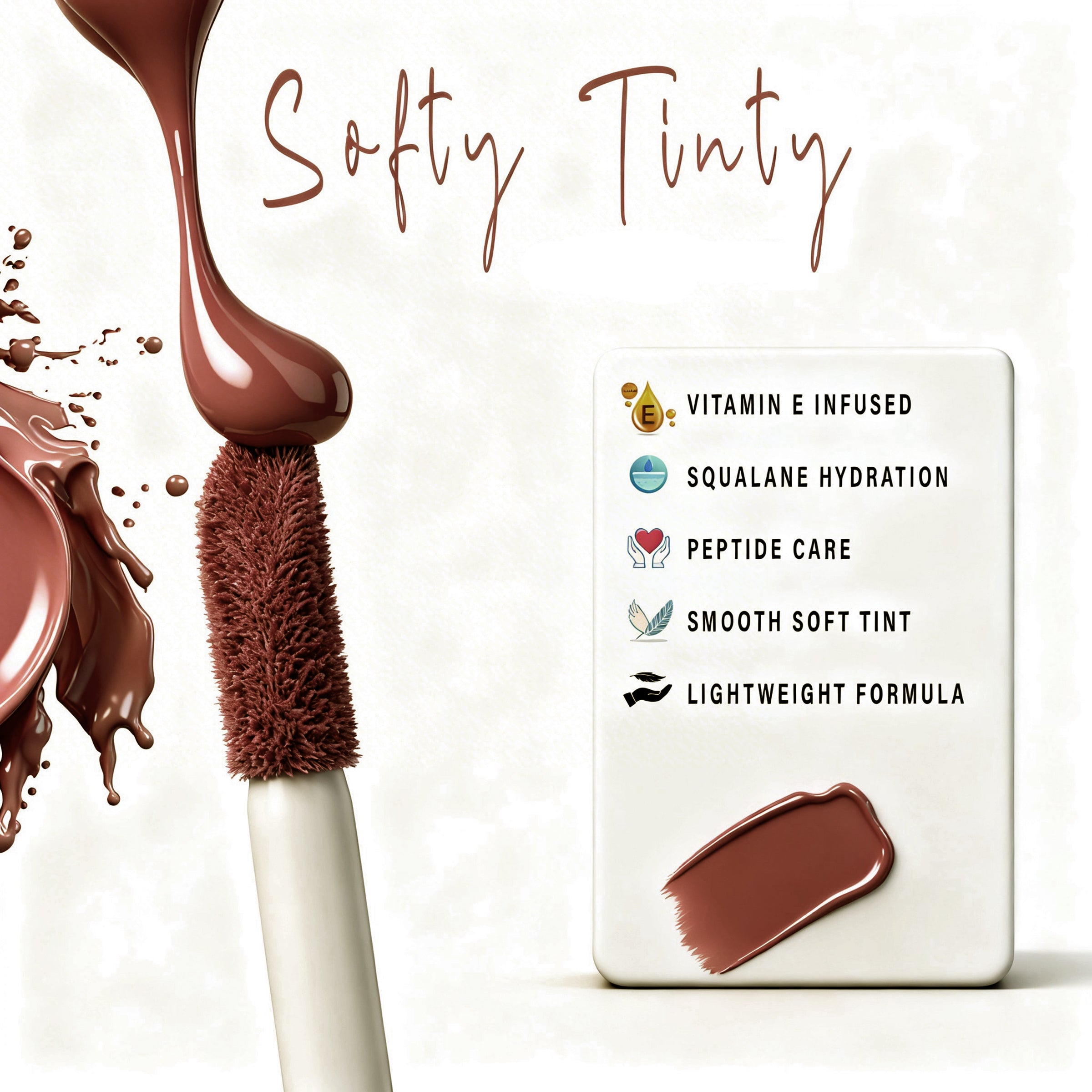 Love Earth Softy Tinty Lipstick - Mocha Melt | Grocsy