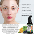 Luxura Sciences Vitamin C Serum for Skin Glow | Grocsy