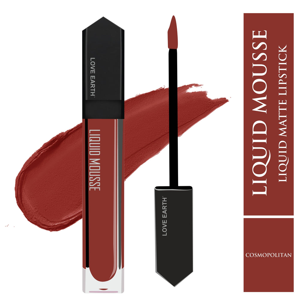 Love Earth Liquid Mousse Lipstick - Cosmopolitan | Grocsy