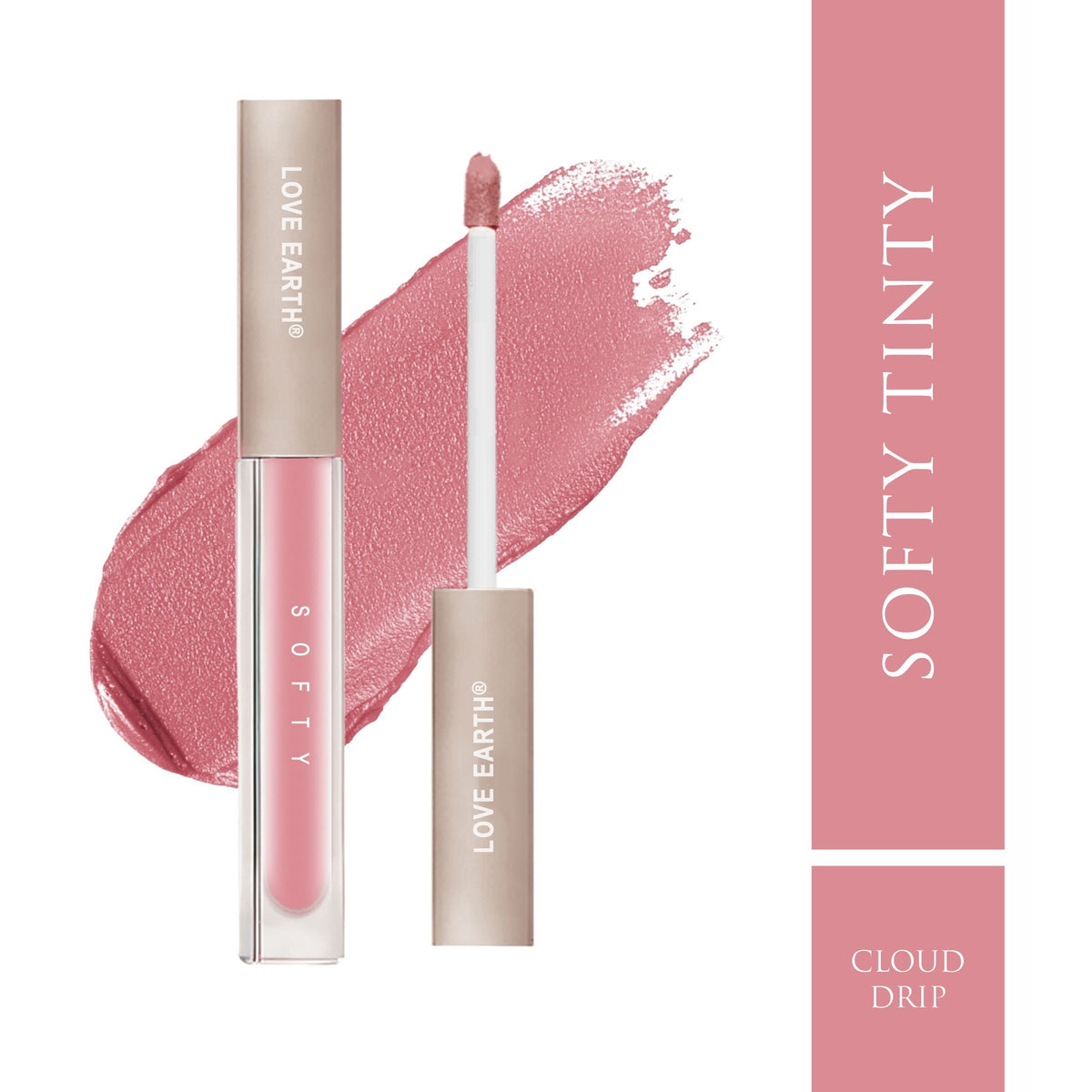 Love Earth Softy Tinty Lipstick - Cloud Drip | Grocsy