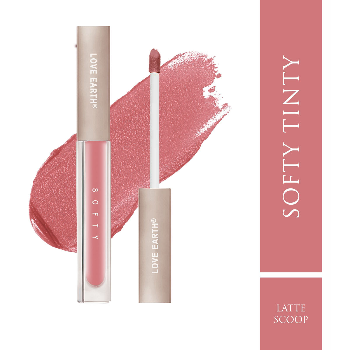 Love Earth Softy Tinty Lipstick - Latte Scoop | Grocsy