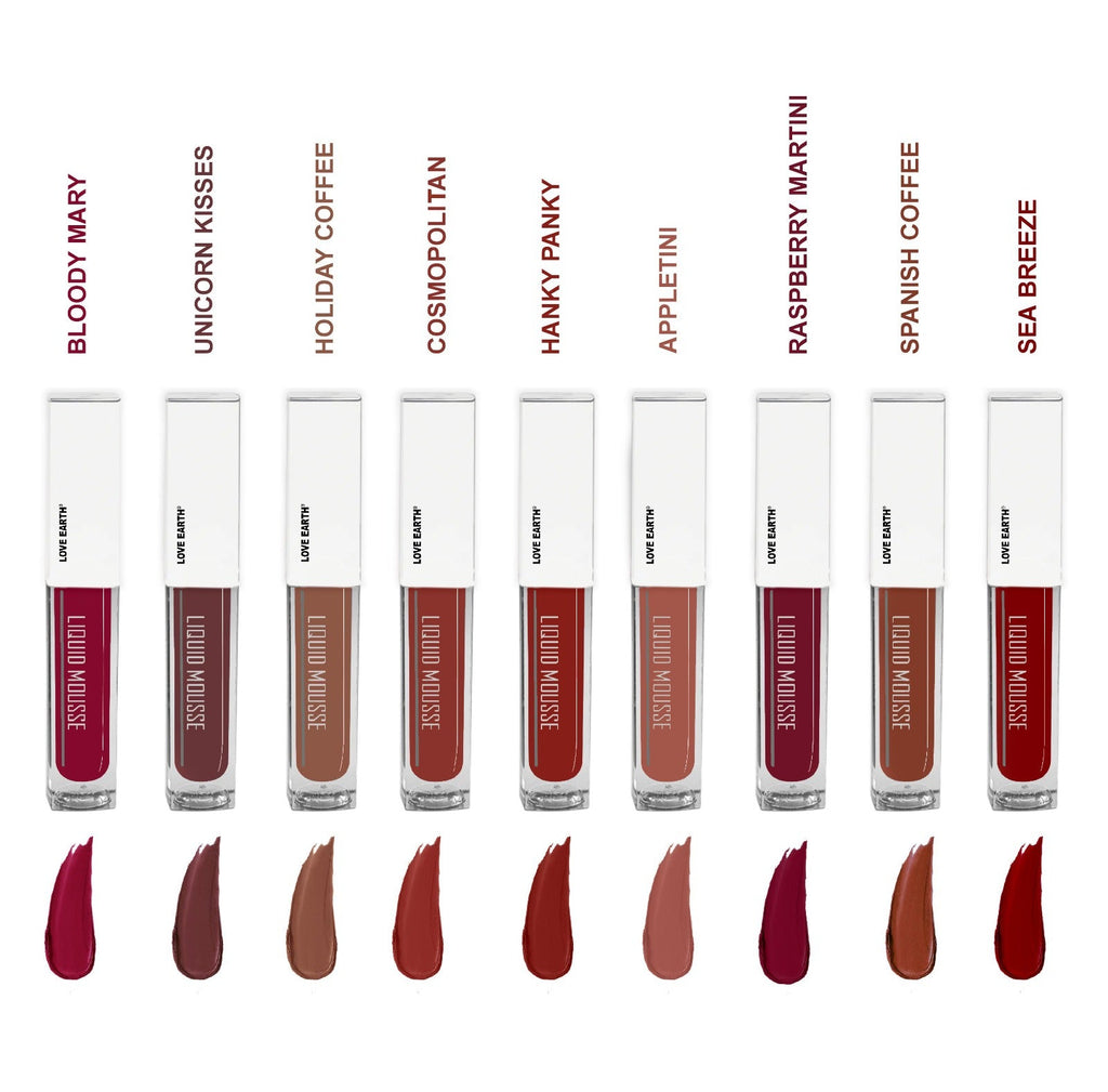 Love Earth Liquid Mousse Lipstick 2.O | Grocsy