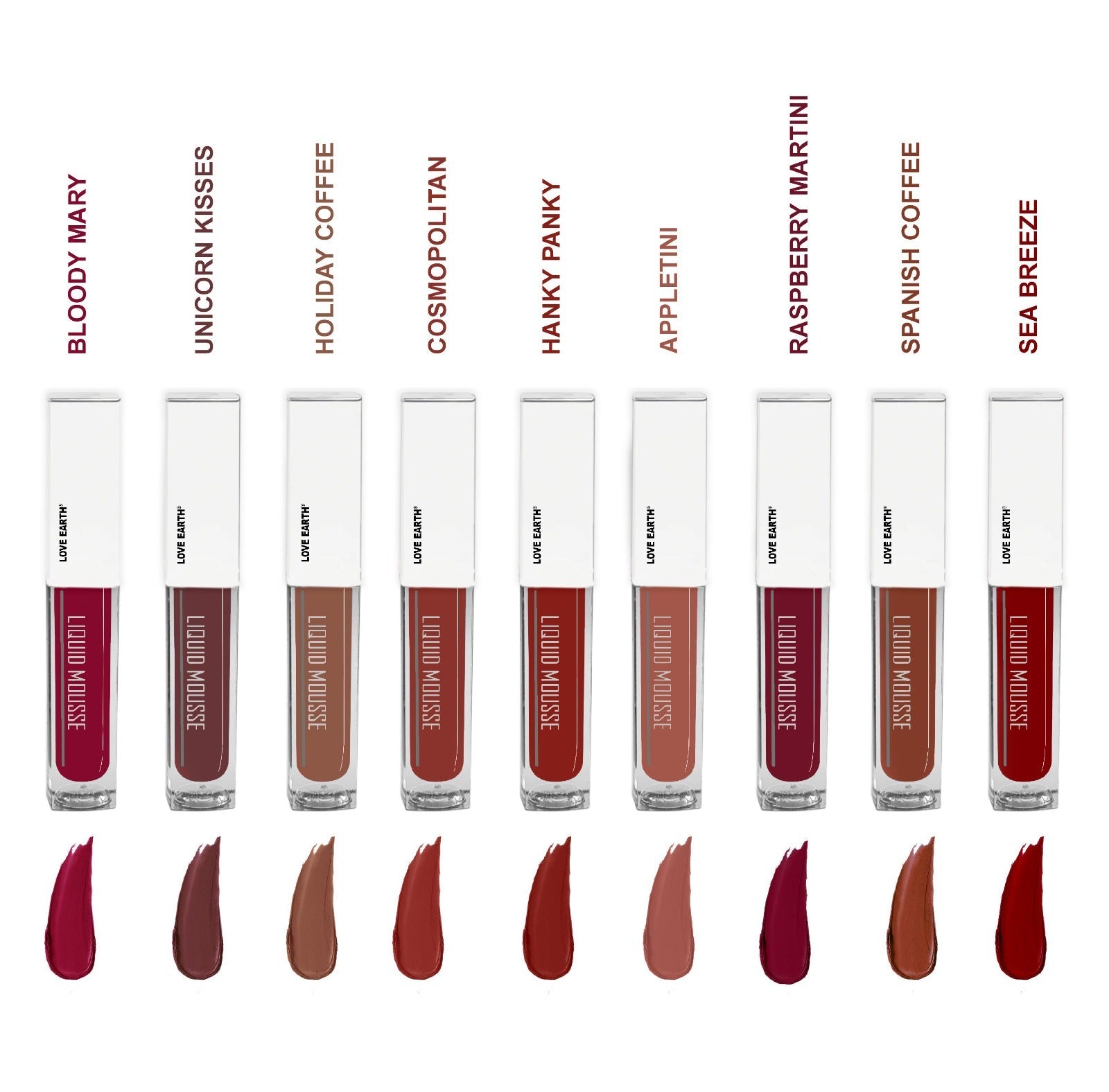 Love Earth Liquid Mousse Lipstick 2.O | Grocsy
