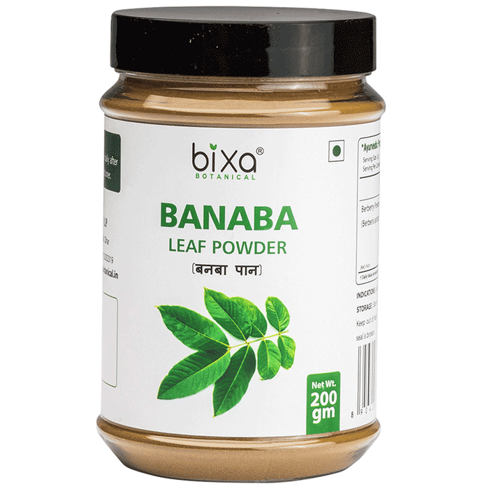 Bixa Botanical Banaba Leaf Powder | Grocsy