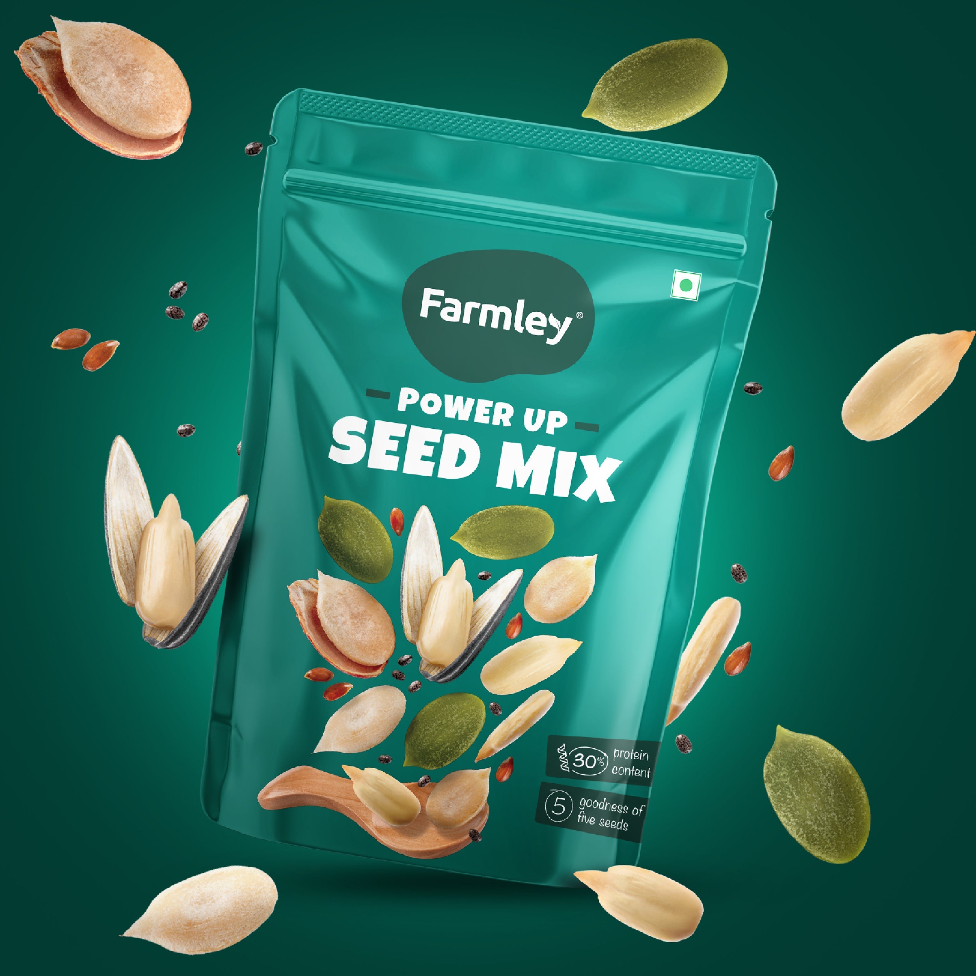 Farmley 5-in-1 Seed Mix | Grocsy