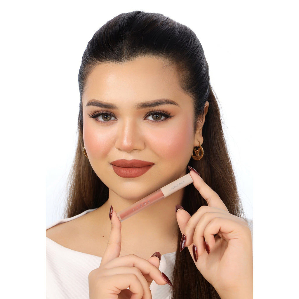 Love Earth Softy Tinty Lipstick - Caramel Frost | Grocsy