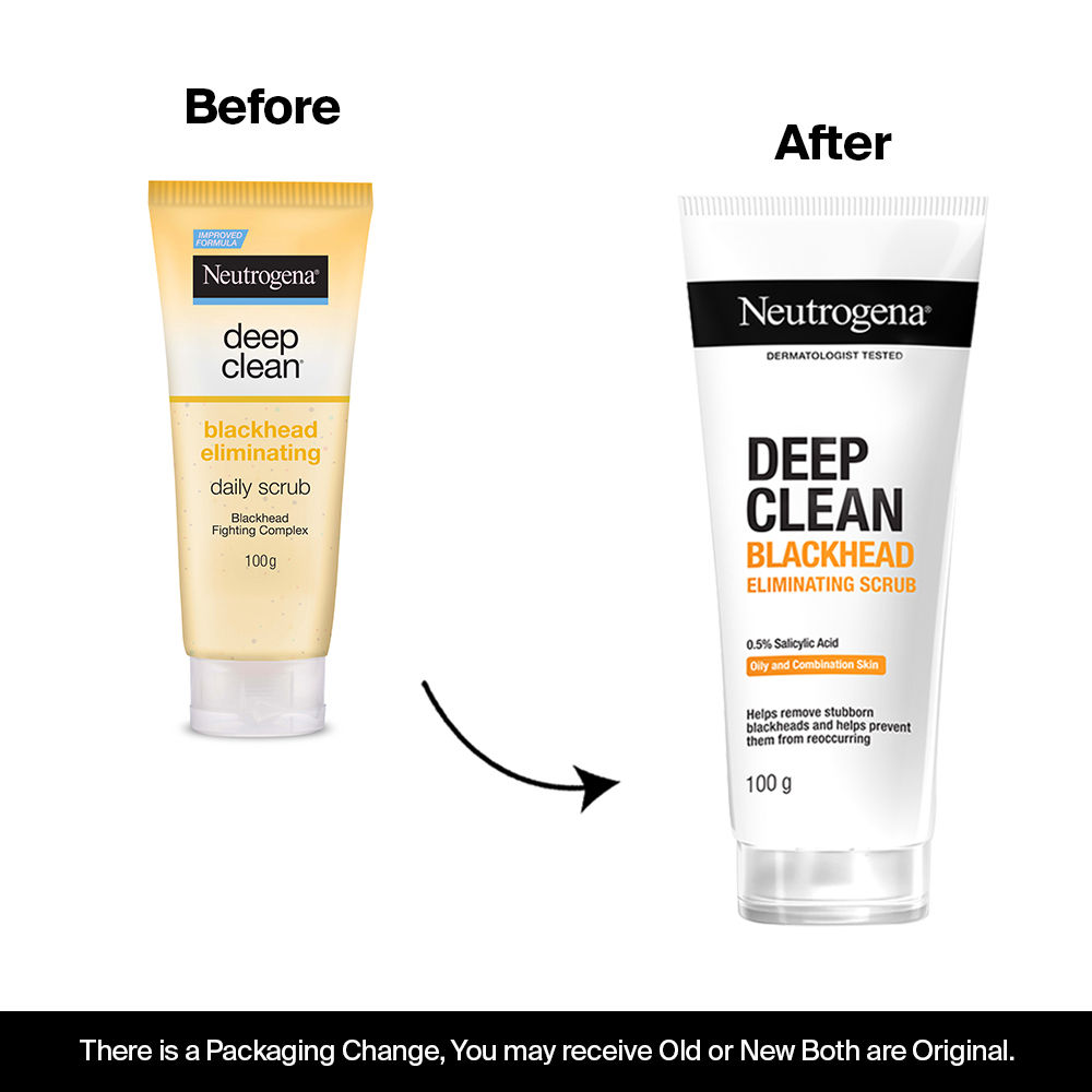 Neutrogena Deep Clean Blackhead Eliminating Daily Scrub | Grocsy
