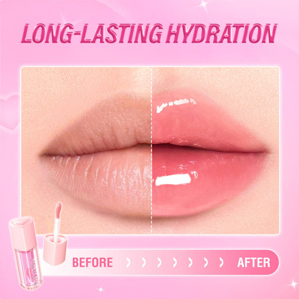 PINKFLASH Color Change Magic Lasting Lip Tint - Hot Pk01 Juicy Peach | Grocsy