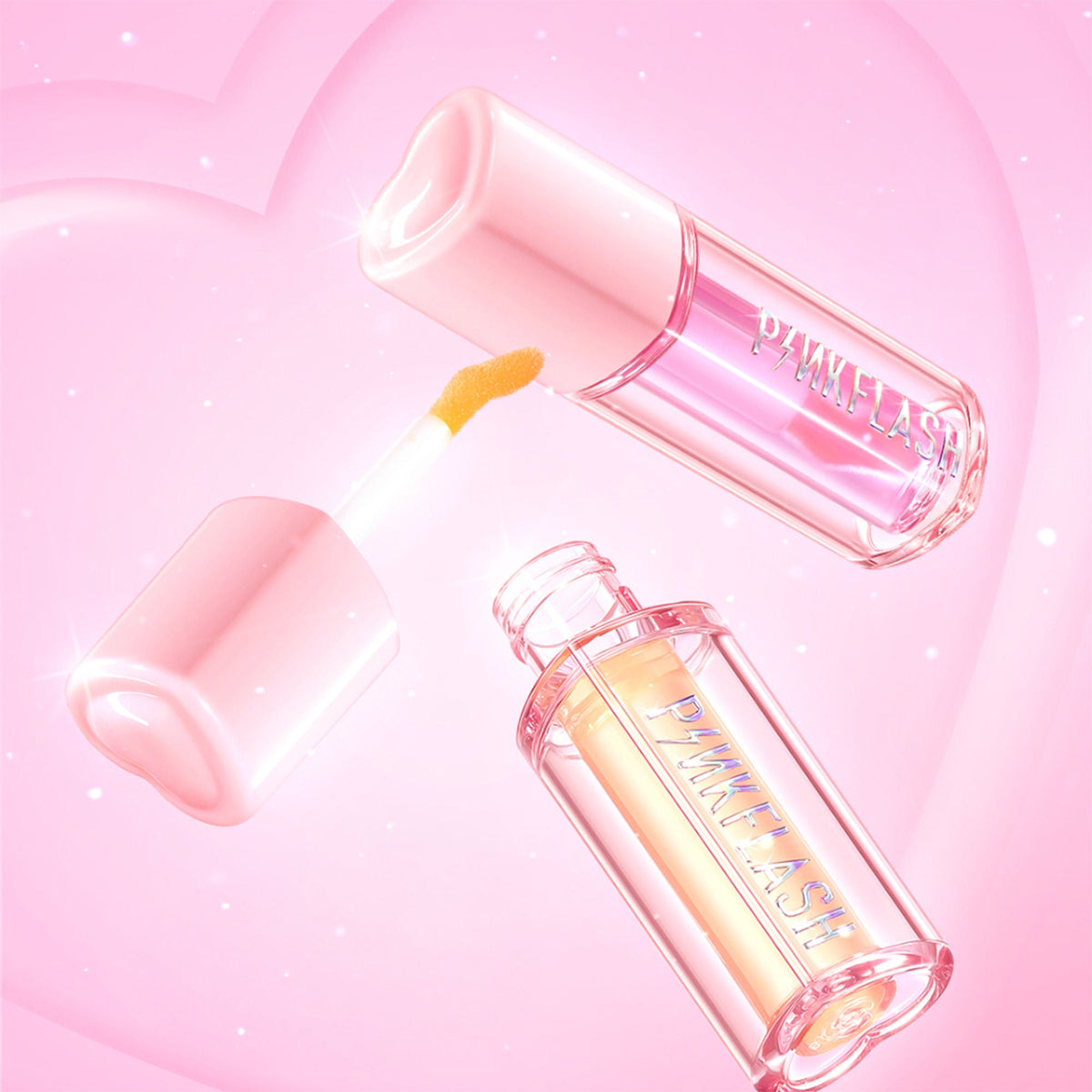 PINKFLASH Color Change Magic Lasting Lip Tint - Hot Pk01 Juicy Peach | Grocsy