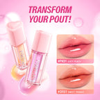 PINKFLASH Color Change Magic Lasting Lip Tint - Hot Pk01 Juicy Peach | Grocsy