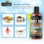 Luxura Sciences MCT Oil Organic for Weight and Energy Management | Grocsy