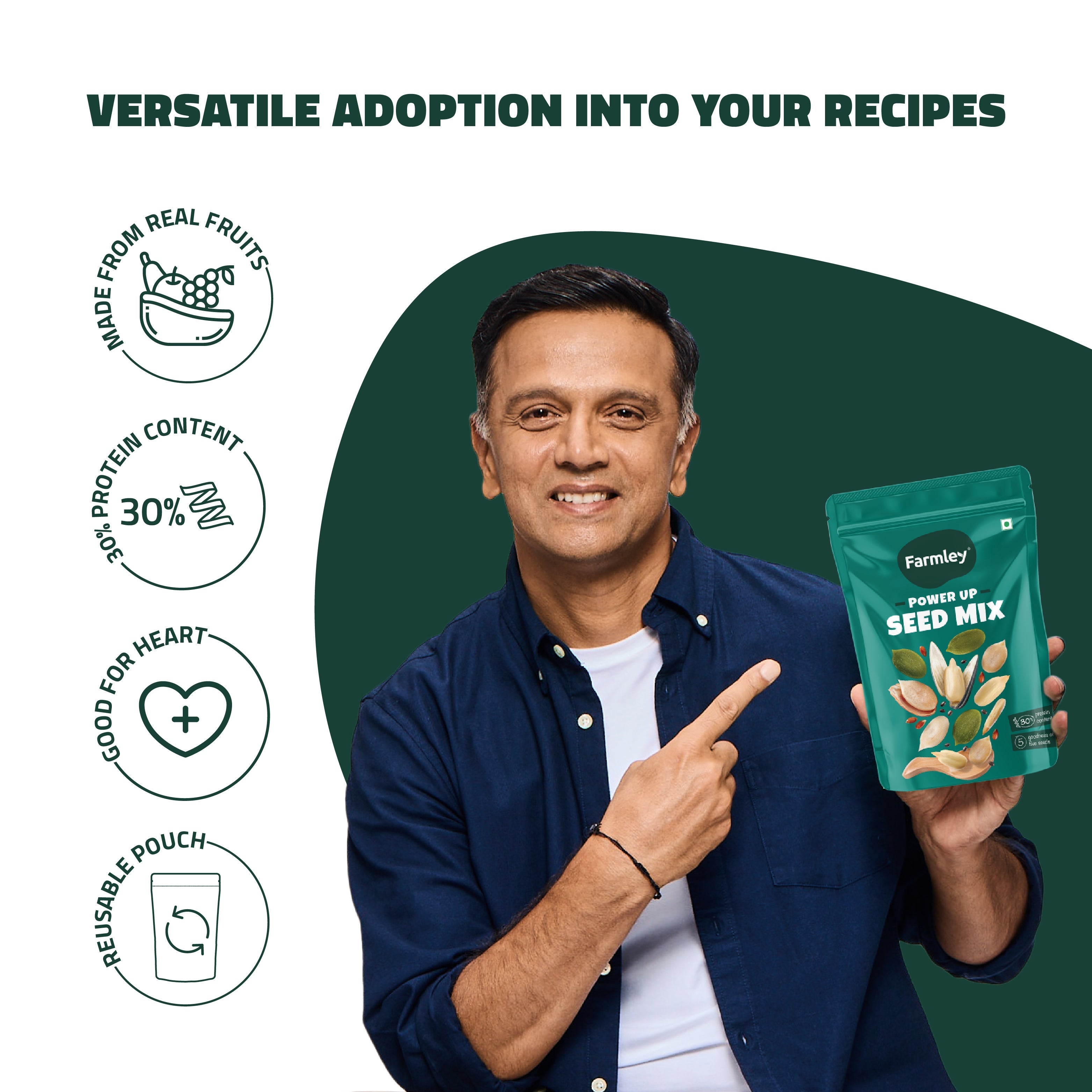 Farmley 5-in-1 Seed Mix | Grocsy