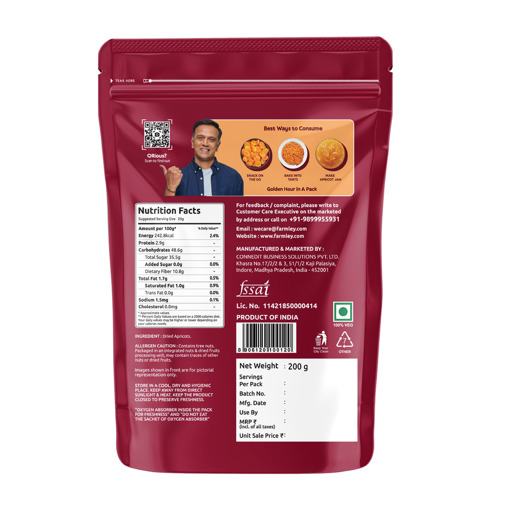 Farmley Dried Apricots  & Dried Cranberry | Grocsy