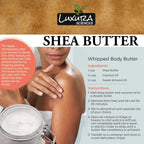 Luxura Sciences African Raw Shea Butter Unrefined Organic Ivory for Skin and Body | Grocsy