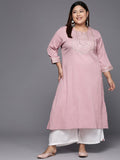 Sztori Embellished Gotta Patti Detail Crepe Kurta | Grocsy