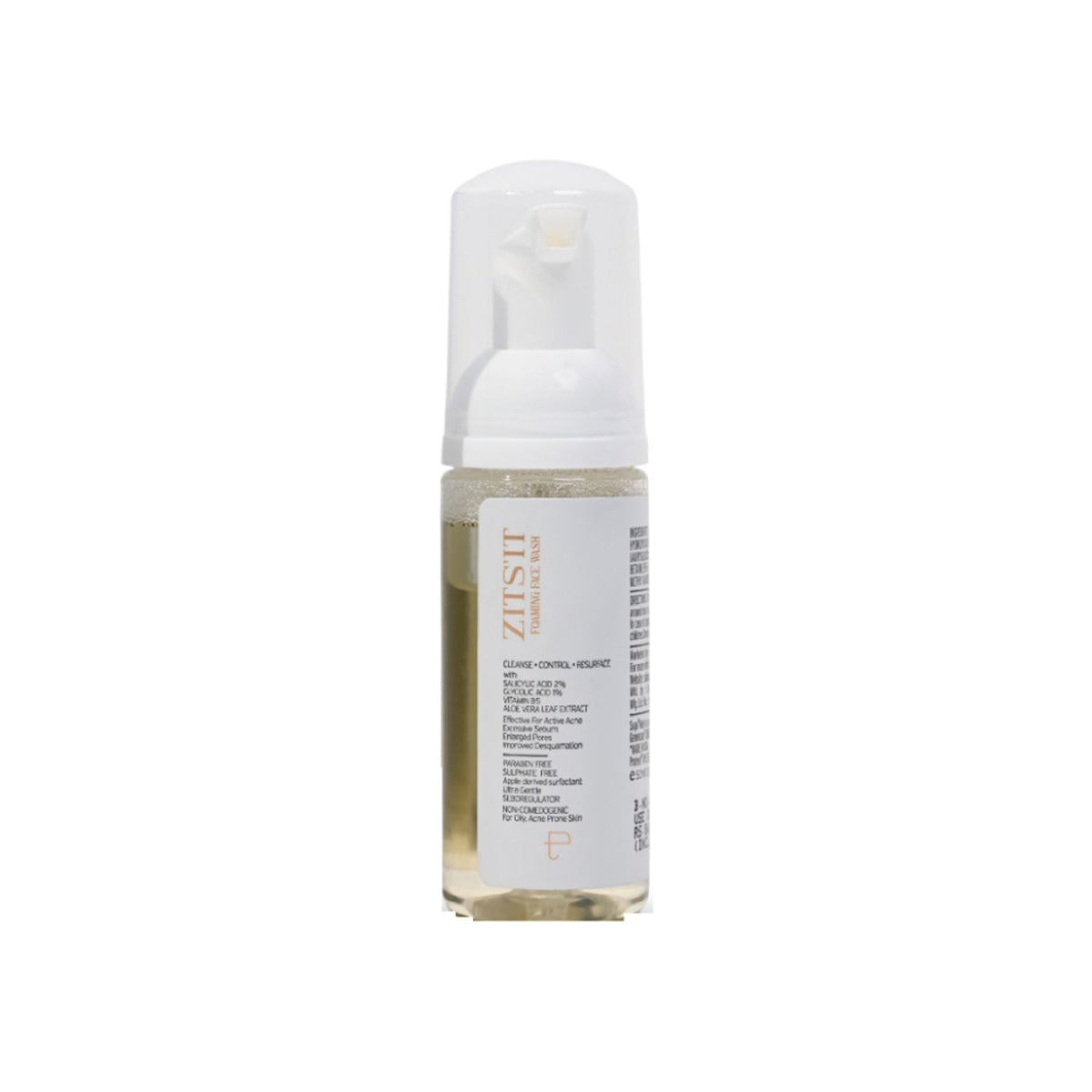 Personal Touch Skincare Zitsit Gentle Foaming Anti Acne Facewash pH 5 For Dry, Oily, Normal & Acne Prone | Grocsy