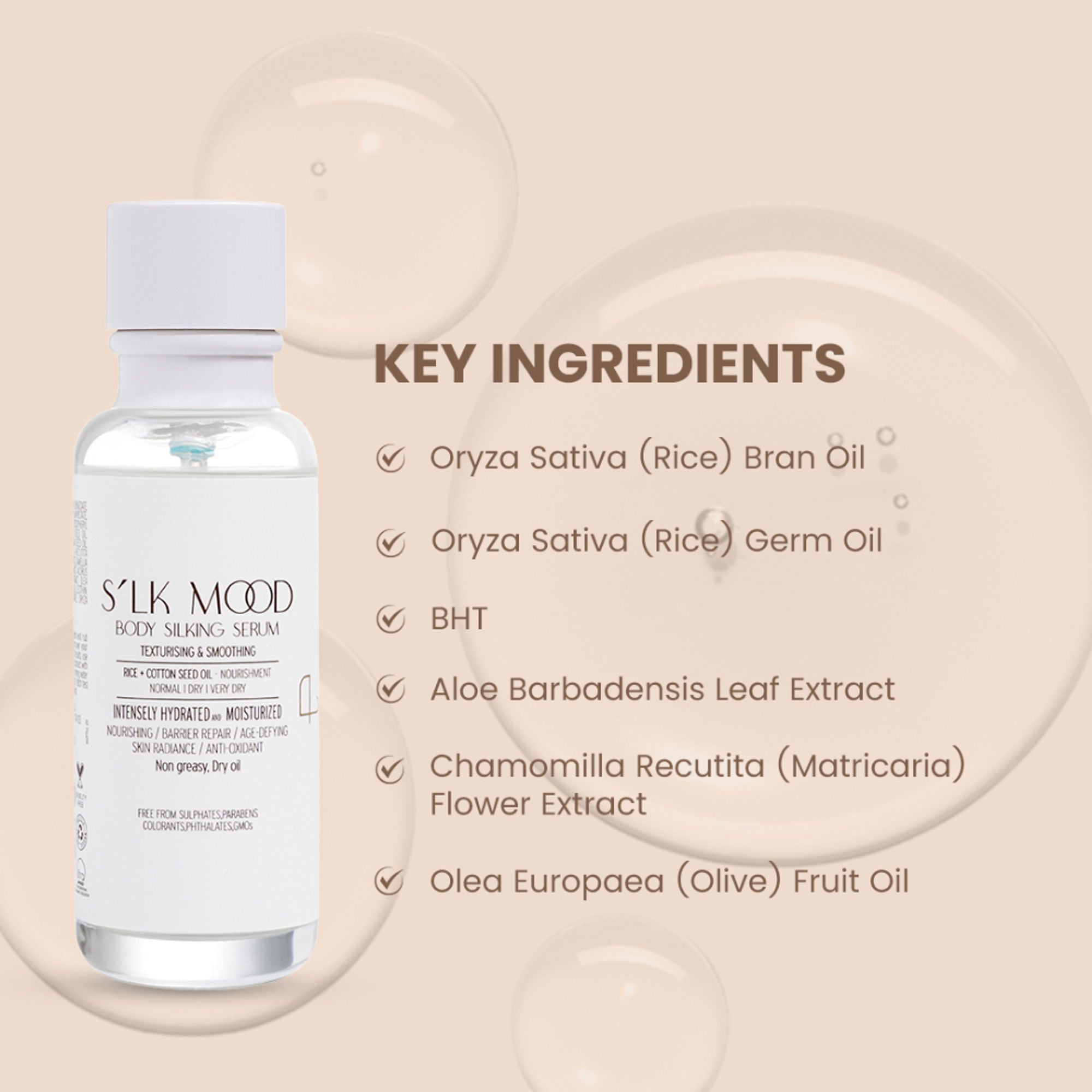 Personal Touch Skincare Skincare Silk Mood Body Silking Serum | Grocsy