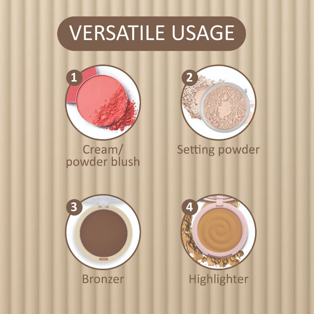 Bronson Professional Fat Brush For Face Powder And Blush | Grocsy