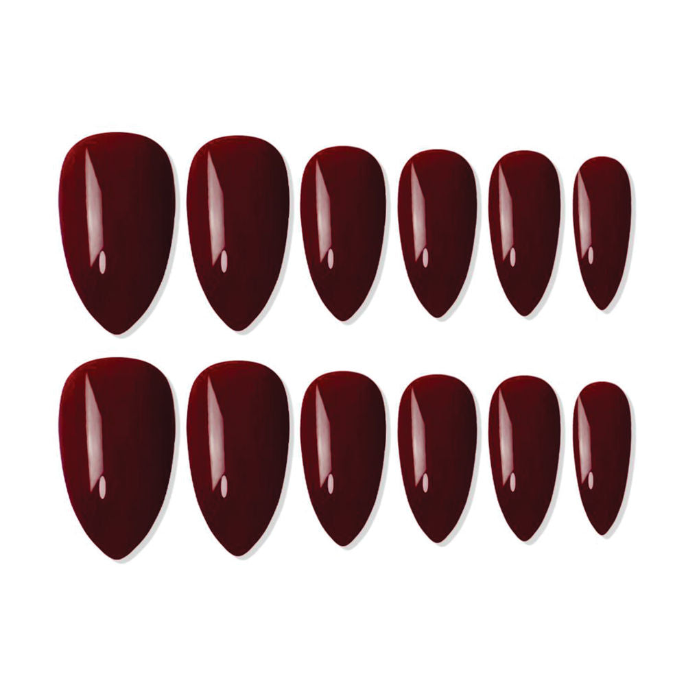 Shills Professional Reusable Press On Nails Almond - SPN618 | Grocsy