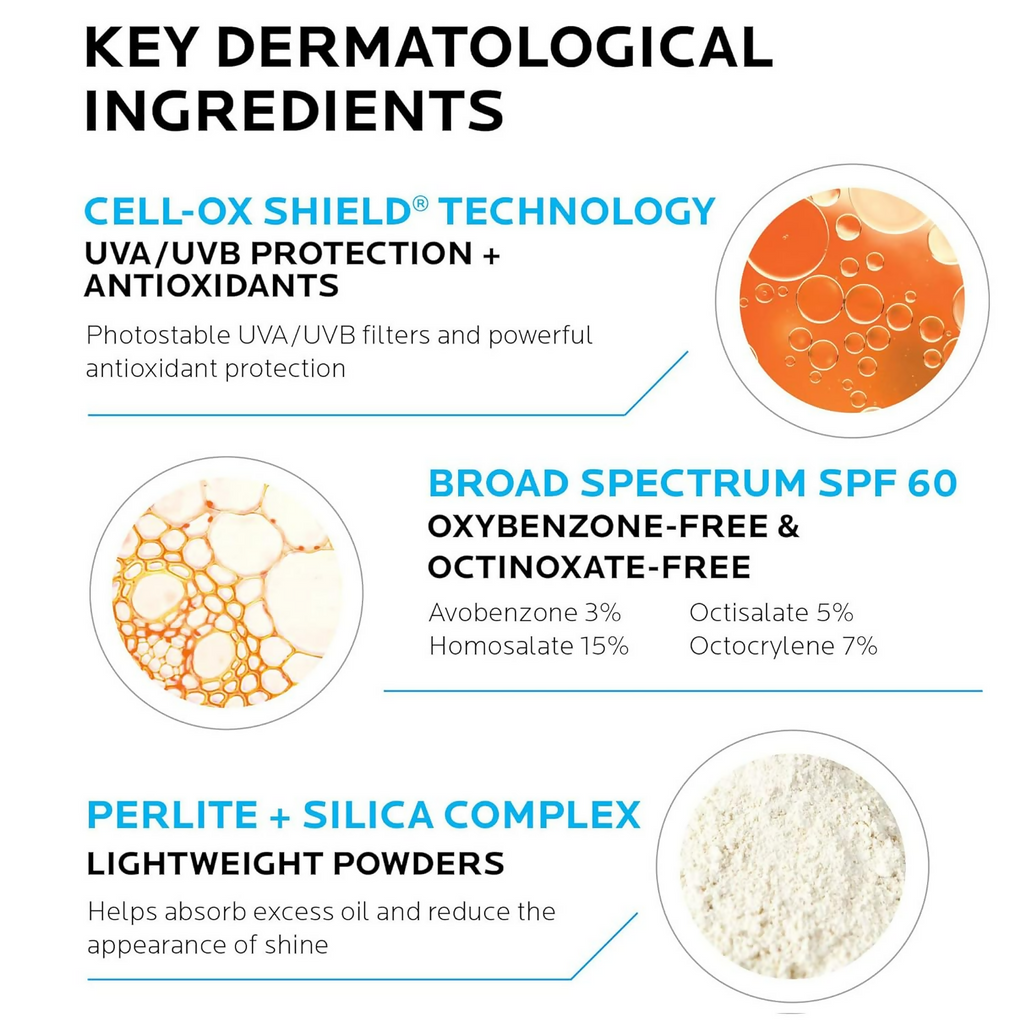 La Roche-Posay SPF 60-0.15 Pounds Sunscreen Cream For Oily Skin | Grocsy
